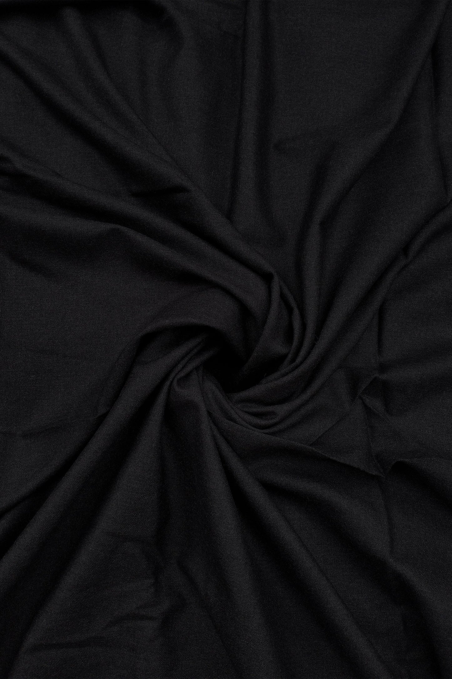 Black wash n wear soft Malai Fabric
