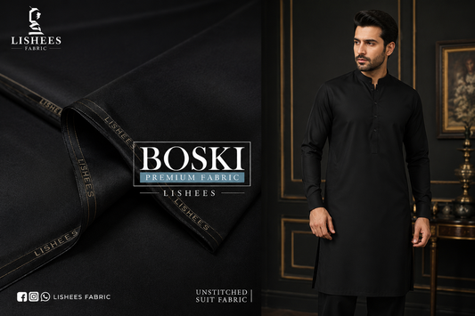 Black wash n wear soft Malai Fabric